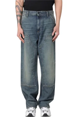 Carhartt Uomo, Jeans, Blu, W33, new