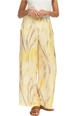 2-Biz Donna, Pantaloni, Giallo, S, new