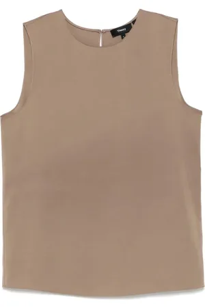 THEORY Donna, Top, Marrone, S, new