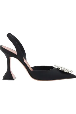 Amina Muaddi Donna, Scarpe, Nero, 39 EU, new