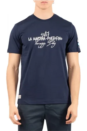 La Martina Uomo, Top, Blu, S, new
