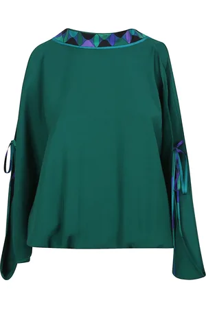 Emilio Pucci Donna, Camicette , Verde, XS, new