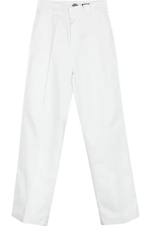 Dickies Donna, Pantaloni, Bianco, W28, new