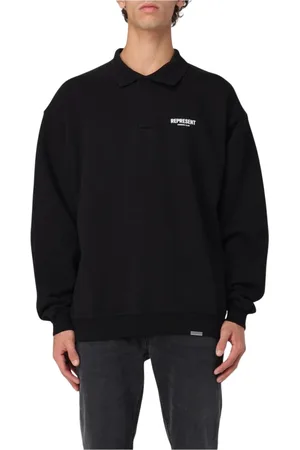 Represent Uomo, Felpe, Nero, M, new