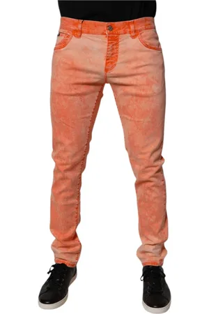 Dolce & Gabbana Uomo, Jeans, Arancione, L, new
