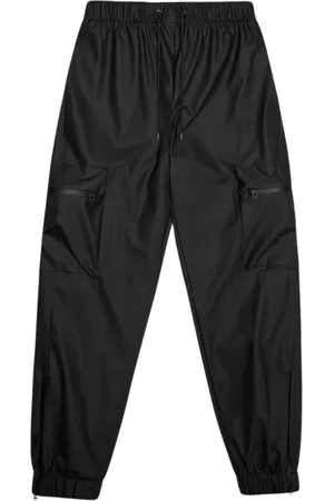 Rains Uomo, Pantaloni, Nero, L, new