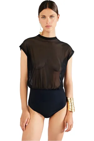 ERIKA CAVALLINI Donna, Top, Nero, S, new