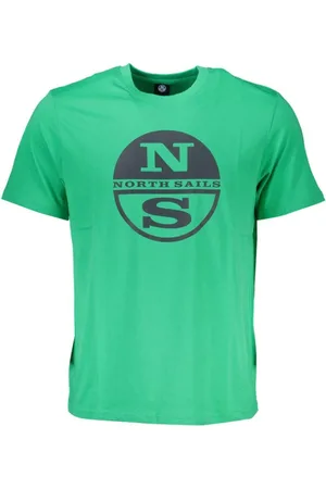 North Sails Uomo, Top, Verde, 3Xl, new