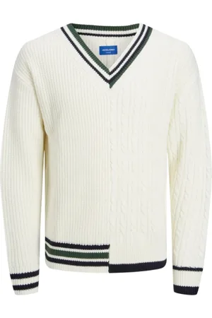JACK & JONES Uomo, Maglie, Bianco, M, new