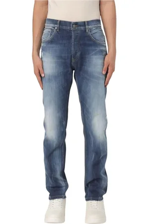 Dondup Uomo, Jeans, Blu, W32, new
