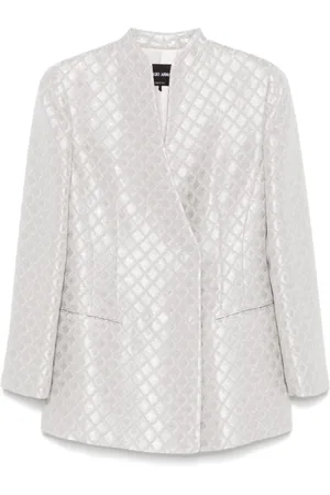 Giorgio Armani Donna, Giacche, Bianco, M, new