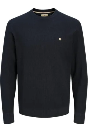 JACK & JONES Uomo, Maglie, Blu, L, new