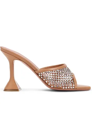 Amina Muaddi Donna, Scarpe, Marrone, 40 EU, new