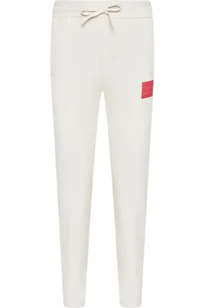 Armani Exchange Donna, Pantaloni, Bianco, L, new