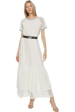 Liu Jo Donna, Abiti, Bianco, M, new