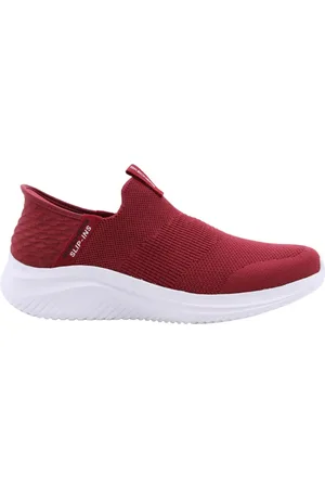 Skechers Uomo, Scarpe, Rosso, 45 EU, new