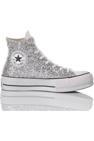 Converse Donna, Scarpe, Grigio, 36 1/2 EU, new