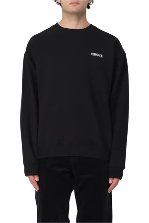 VERSACE Uomo, Felpe, Nero, L, new