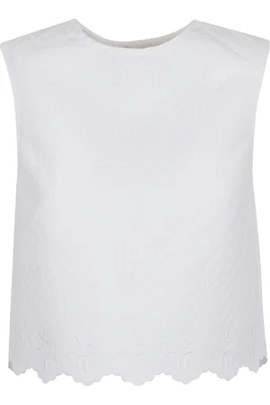 Patou Donna, Top, Bianco, 2Xs, new