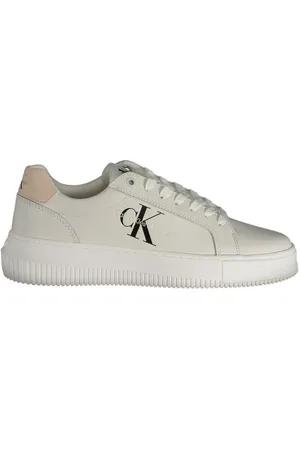 Calvin Klein Donna, Scarpe, Bianco, 36 EU, new