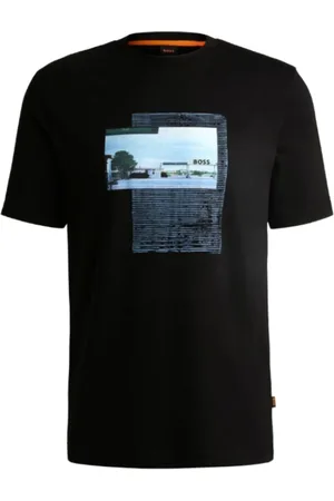 HUGO BOSS Uomo, Top, Nero, M, new