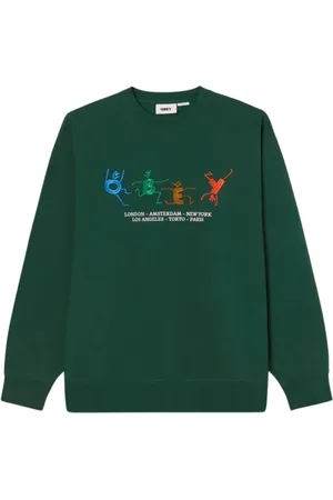 Obey Uomo, Felpe, Verde, S, new