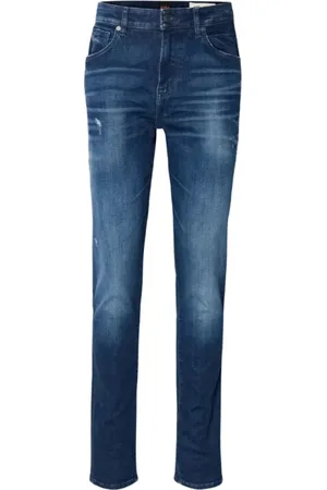 HUGO BOSS Uomo, Jeans, Blu, W32 L34, new