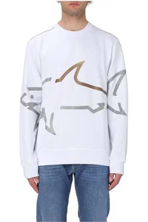 Paul & Shark Uomo, Felpe, Bianco, M, new