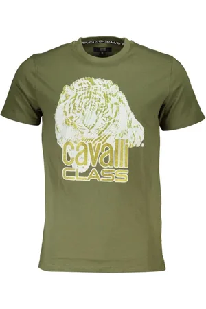 Roberto Cavalli Uomo, Top, Verde, M, new