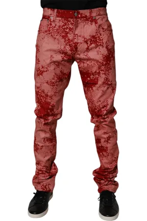 Dolce & Gabbana Uomo, Jeans, Rosso, M, new