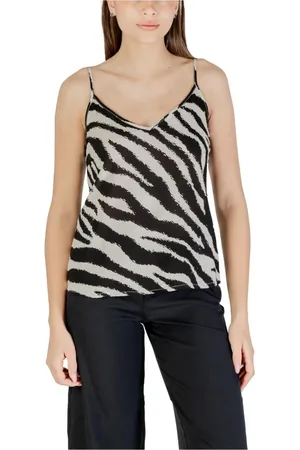 VERO MODA Donna, Top, Multicolore, M, new
