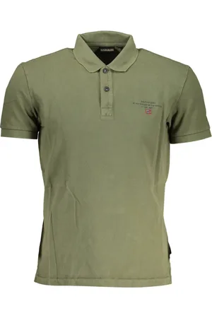 Napapijri Uomo, Top, Verde, M, new