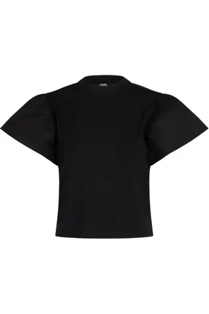 Karl Lagerfeld Donna, Top, Nero, M, new