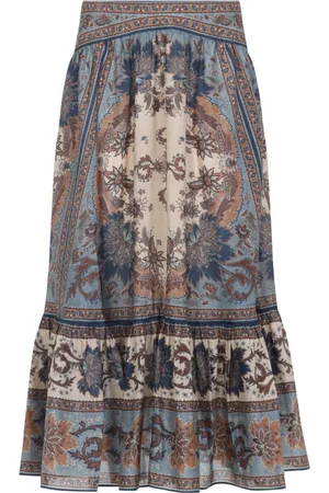 ZIMMERMANN Donna, Gonne, Multicolore, L, new