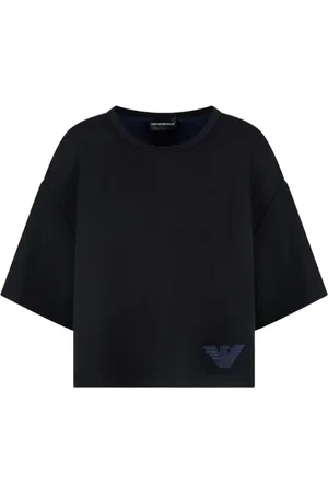 Emporio Armani Donna, Top, Blu, M, new