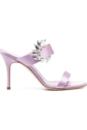 Manolo Blahnik Donna, Scarpe, Viola, 40 EU, new