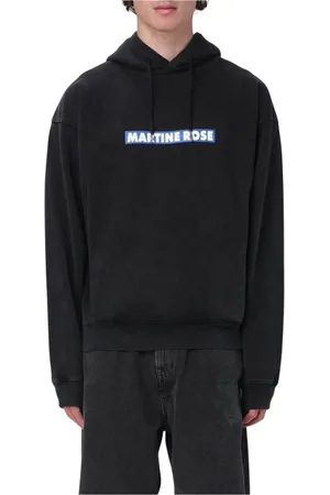 MARTINE ROSE Uomo, Felpe, Nero, L, new