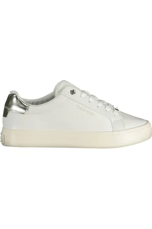 Calvin Klein Donna, Scarpe, Bianco, 38 EU, new