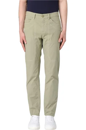 Jeckerson Uomo, Pantaloni, Verde, W35, new