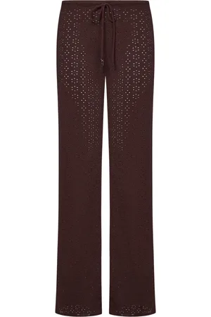 FISICO Donna, Pantaloni, Marrone, L, new