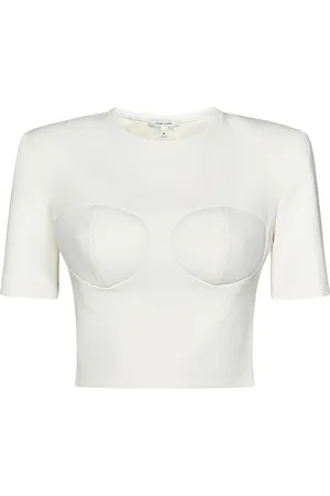 Nensi Dojaka Donna, Top, Bianco, S, new