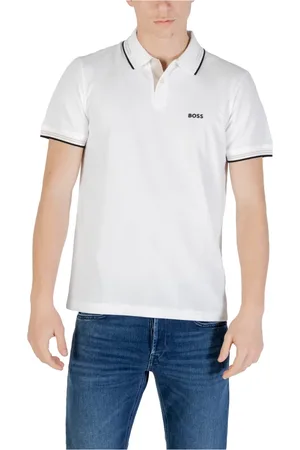 HUGO BOSS Uomo, Top, Bianco, L, new