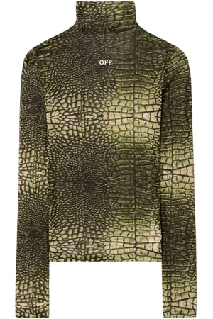 OFF-WHITE Donna, Maglie, Verde, S, new