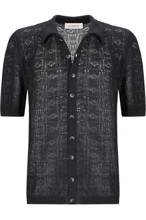 LANEUS Uomo, Maglie, Nero, S, new