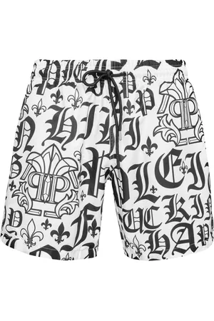 Philipp Plein Uomo, Costumi da bagno, Nero, 3Xl, new