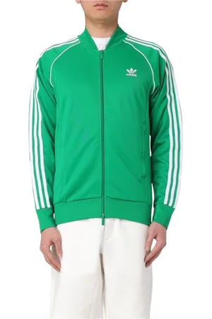 adidas Uomo, Felpe, Verde, L, new