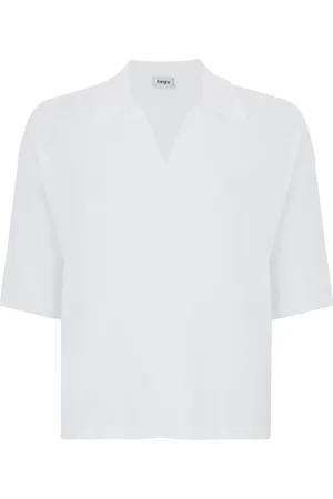KANGRA CASHMERE Donna, Top, Bianco, M, new