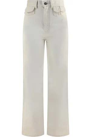 Chloé Donna, Jeans, Bianco, M, new