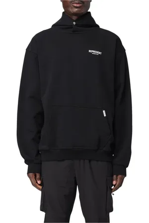 Represent Uomo, Felpe, Nero, L, new