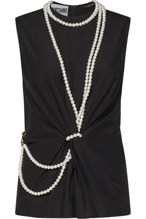 Moschino Donna, Top, Nero, XS, new
